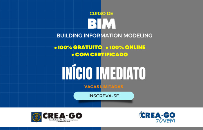 CREA - GO Mais Capacitação | BIM - BUILDING INFORMATION MODELING
